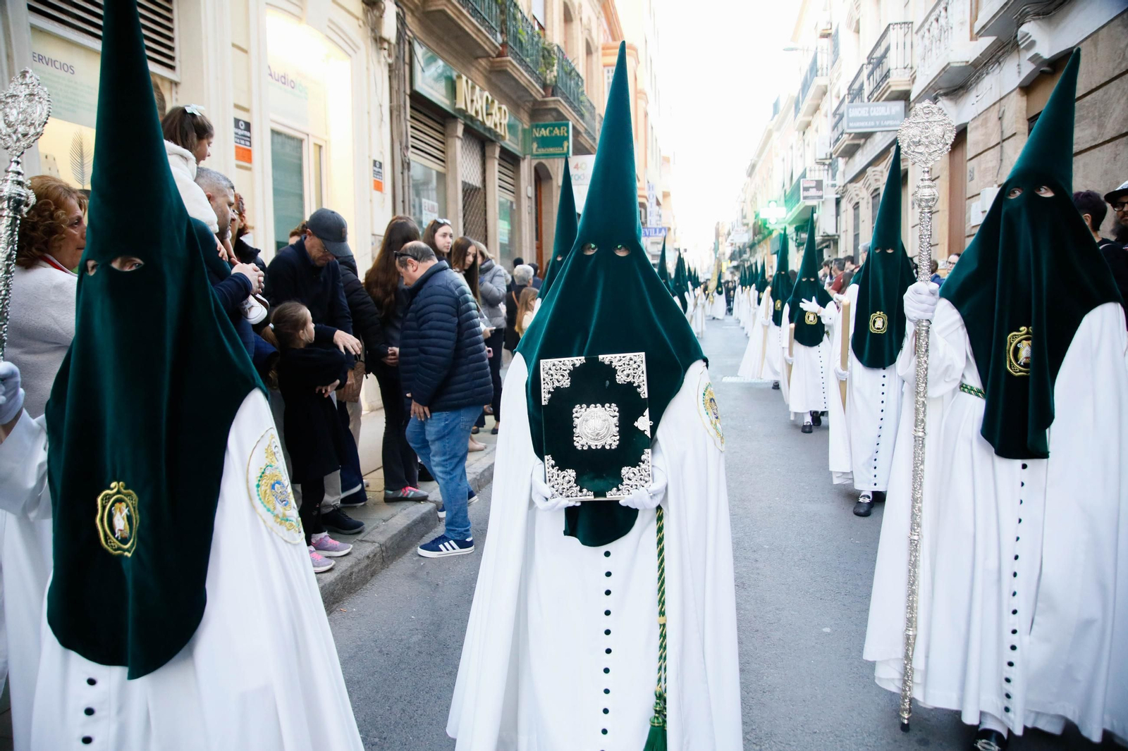 Macarena en la Semana Santa de Almería