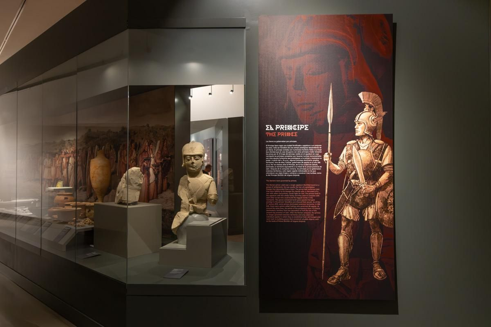 Exposición La Dama, el Príncipe, el Héroe y la Diosa, en el Museo Íbero