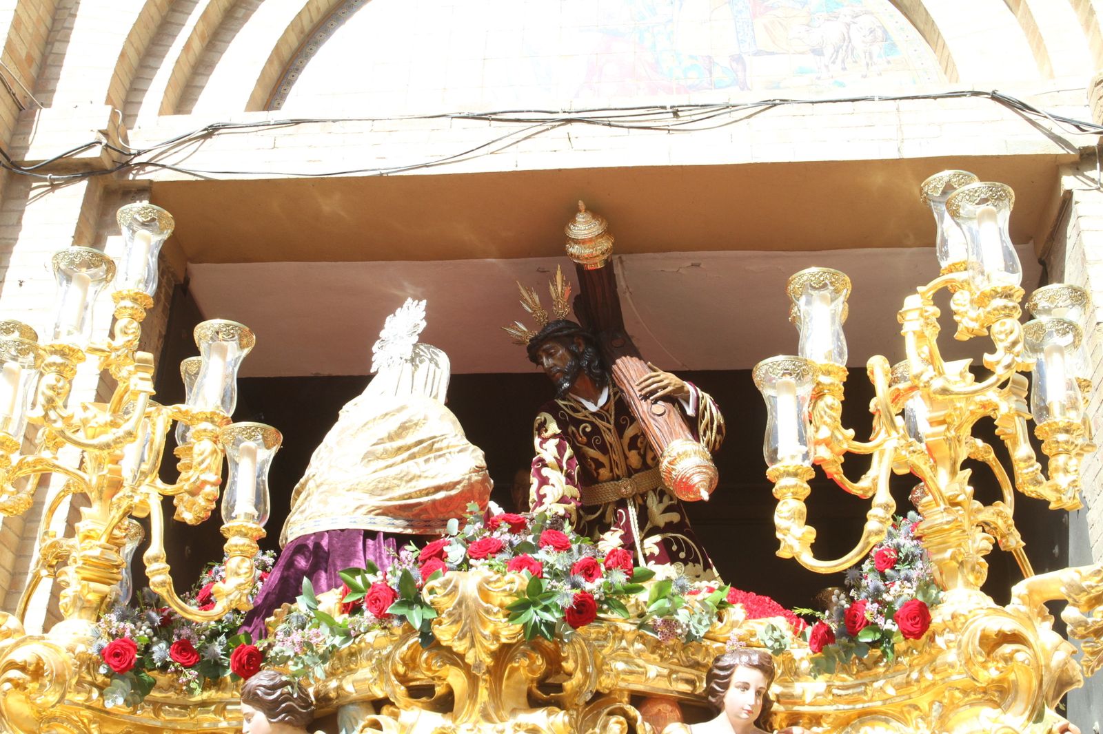 Imágenes de las Tres Caídas. Lunes Santo.