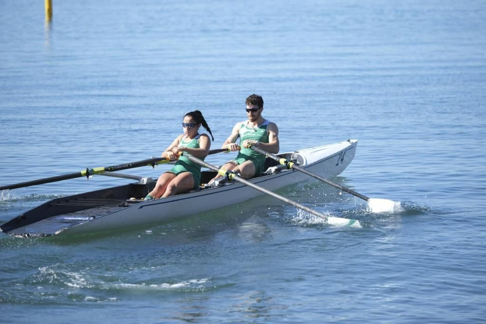Espectáculo en el I Open Costa del Sol Beach Sprint celebrado en Málaga