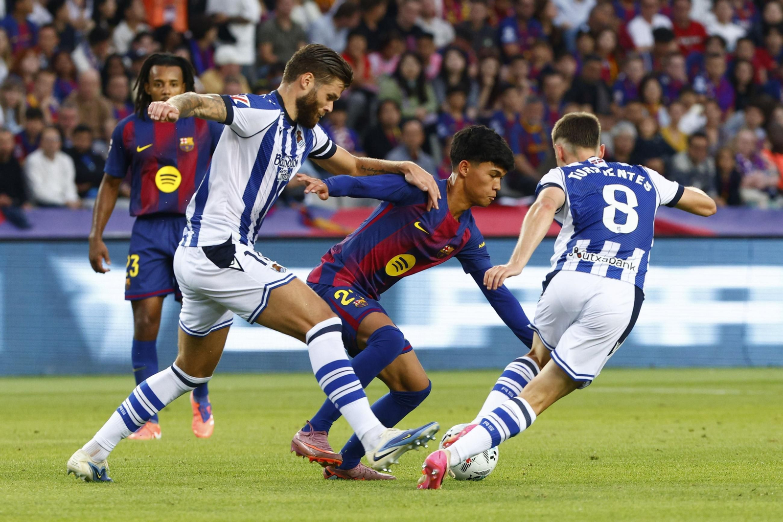 Las imágenes del Barcelona-Real Sociedad