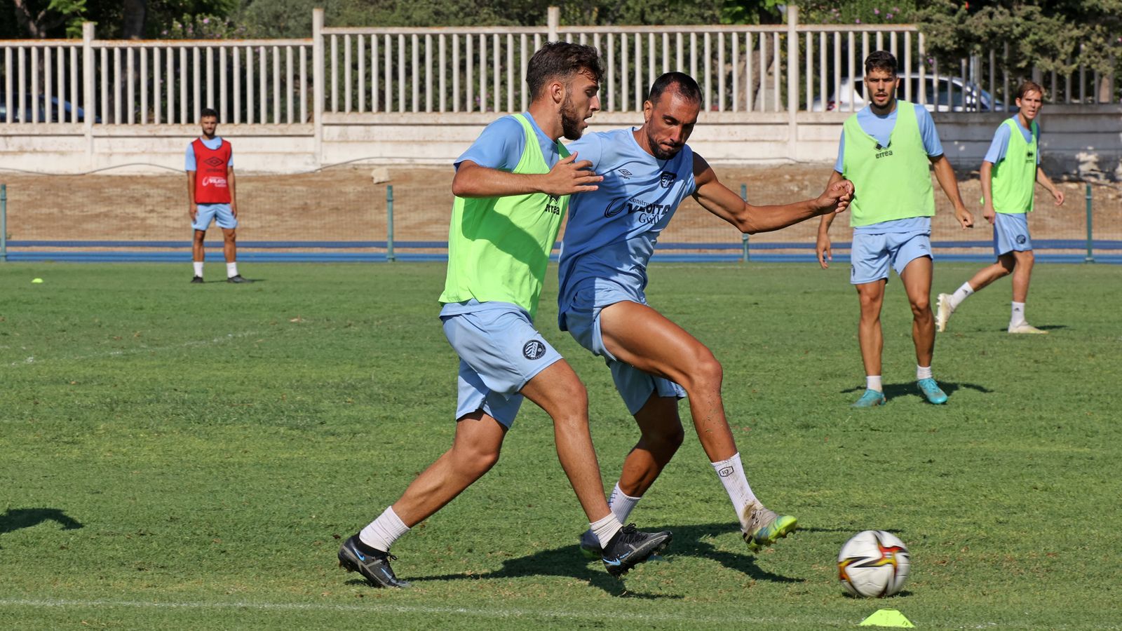 Entrenamiento del Xerez DFC en el Anexo Pepe Ravelo