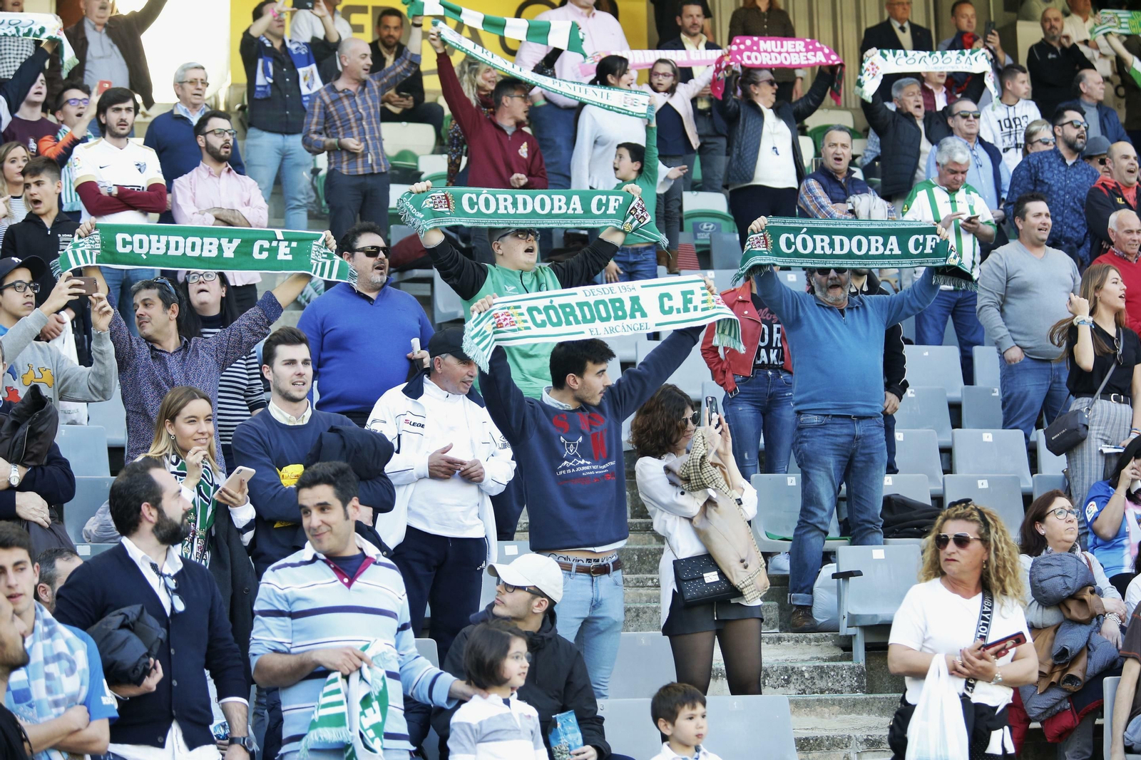 Las imágenes del empate del Córdoba - Málaga (1-1)