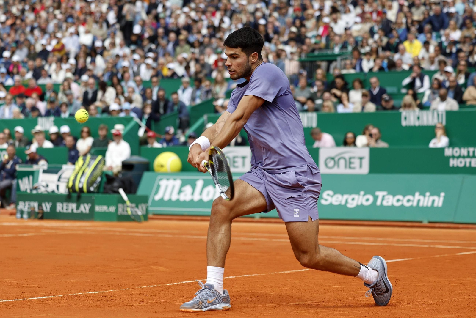 Las fotos del Davidovich-Alcaraz del Masters 1000 de Montecarlo