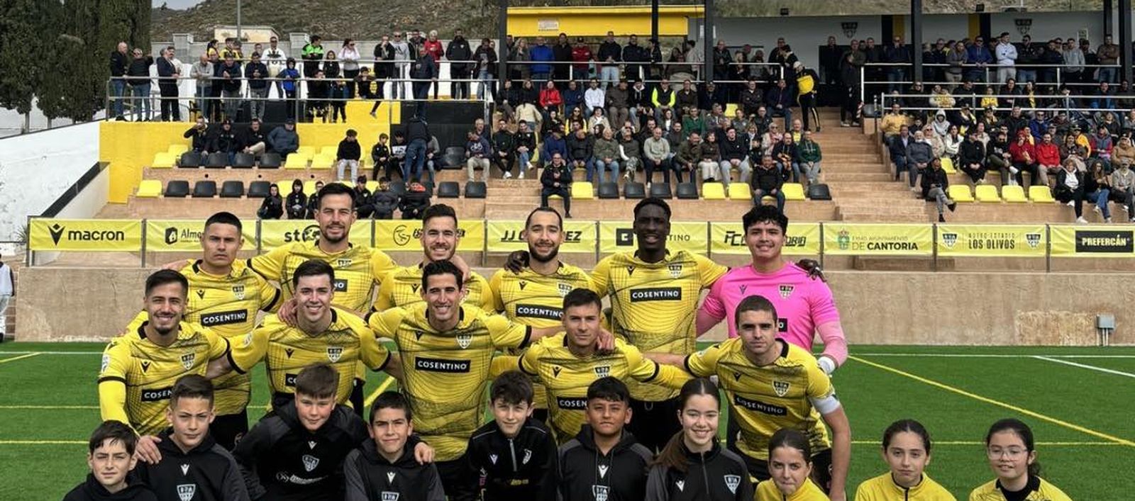 Once presentado por el Cantoria en su encuentro frente al Baeza de este pasado fin de semana.