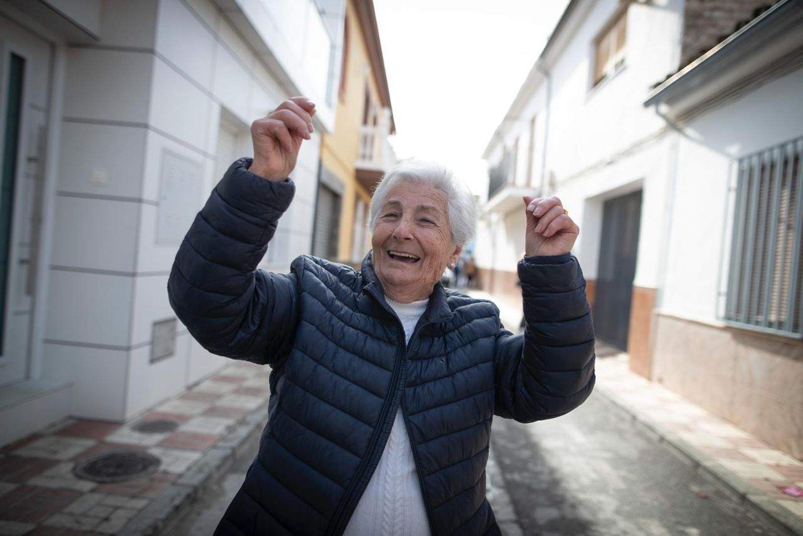 Las imágenes de la euforia en Santa Fe tras los 25 millones que deja la Lotería de Navidad