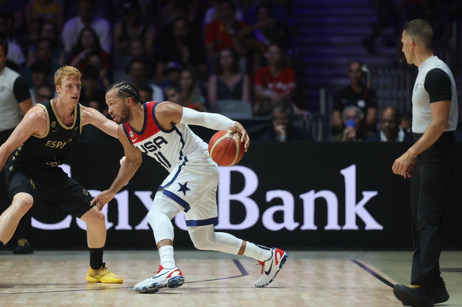 Las imágenes del España-Estados Unidos en el Martín Carpena