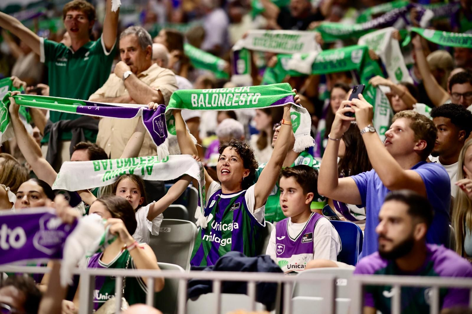 Las fotos del Unicaja-Barcelona