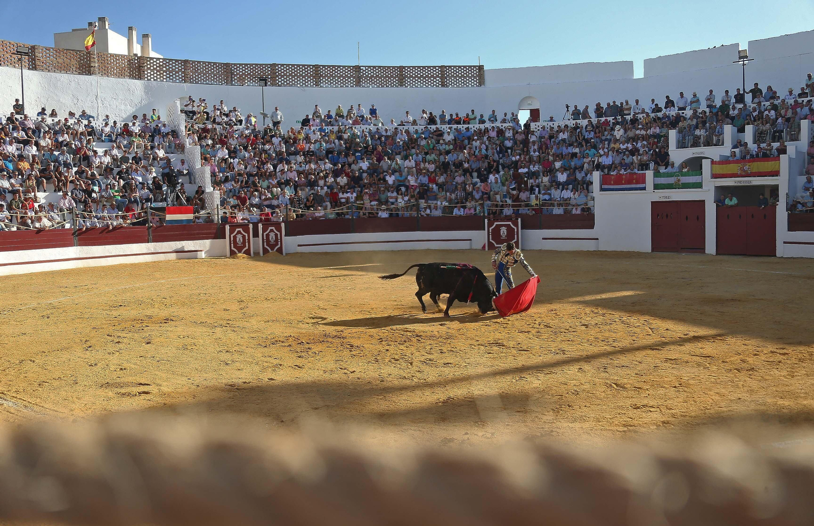 Fotos de la corrida de la reapertura de la plaza de toros de Tarifa: El Cid, Manuel Escribano y Manuel Ponce