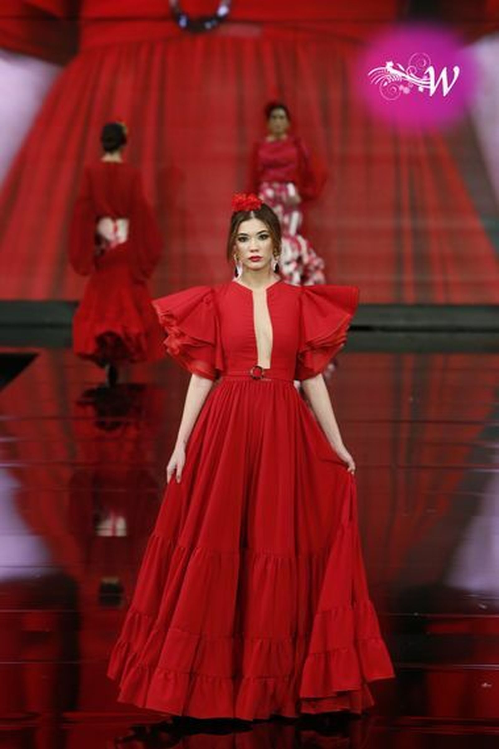 Adelina Infante presenta su colección de flamenca en SIMOF 2020, todas las fotos