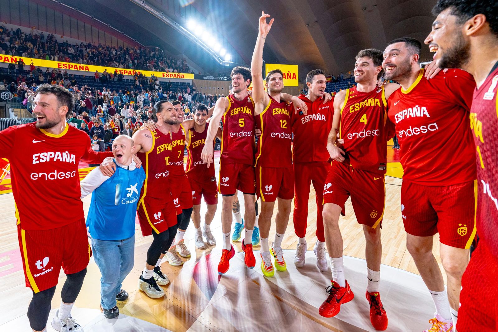 Las mejores fotos del España-Ucrania de baloncesto
