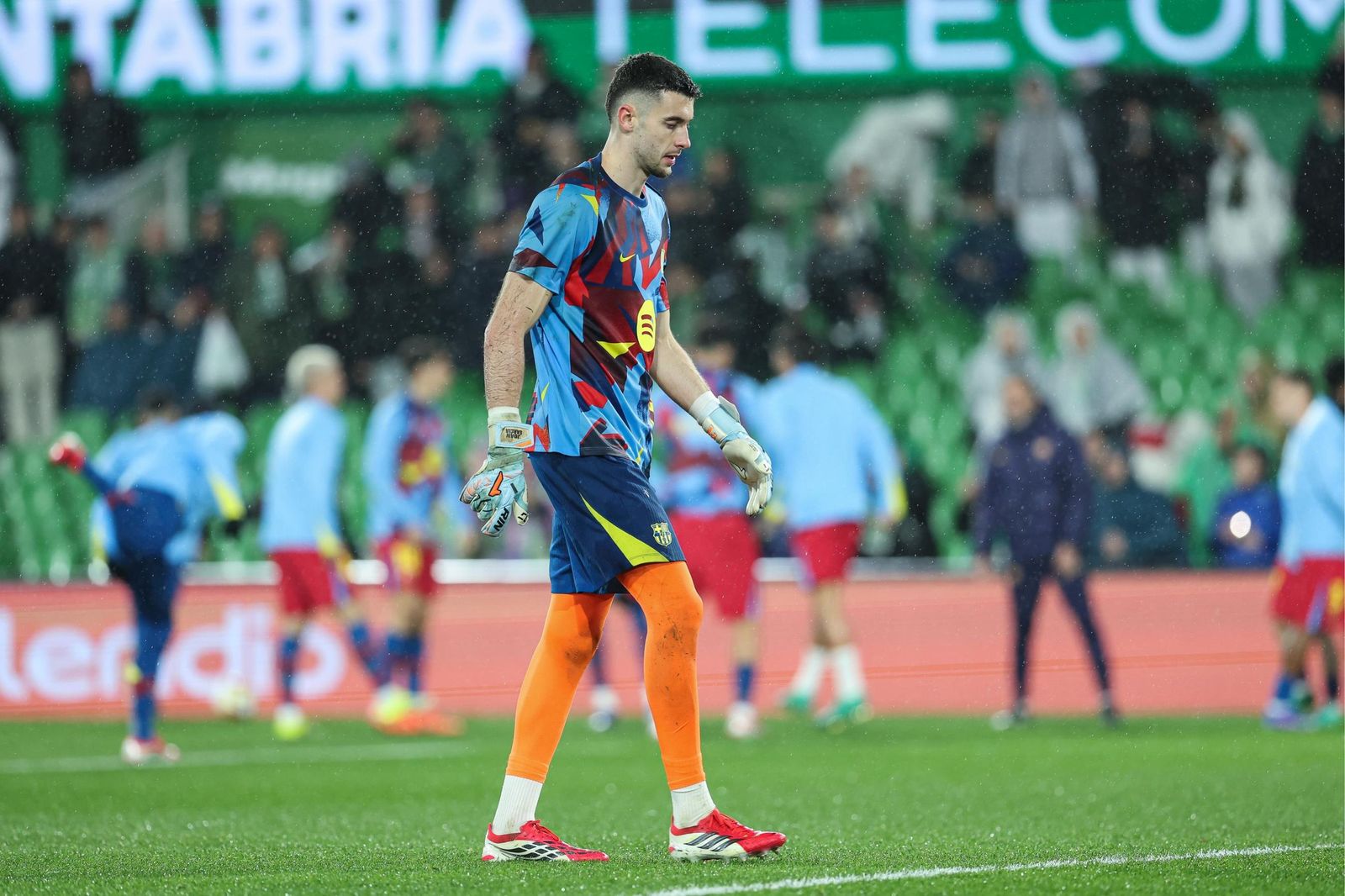 Las fotos del Racing-Barcelona de Copa