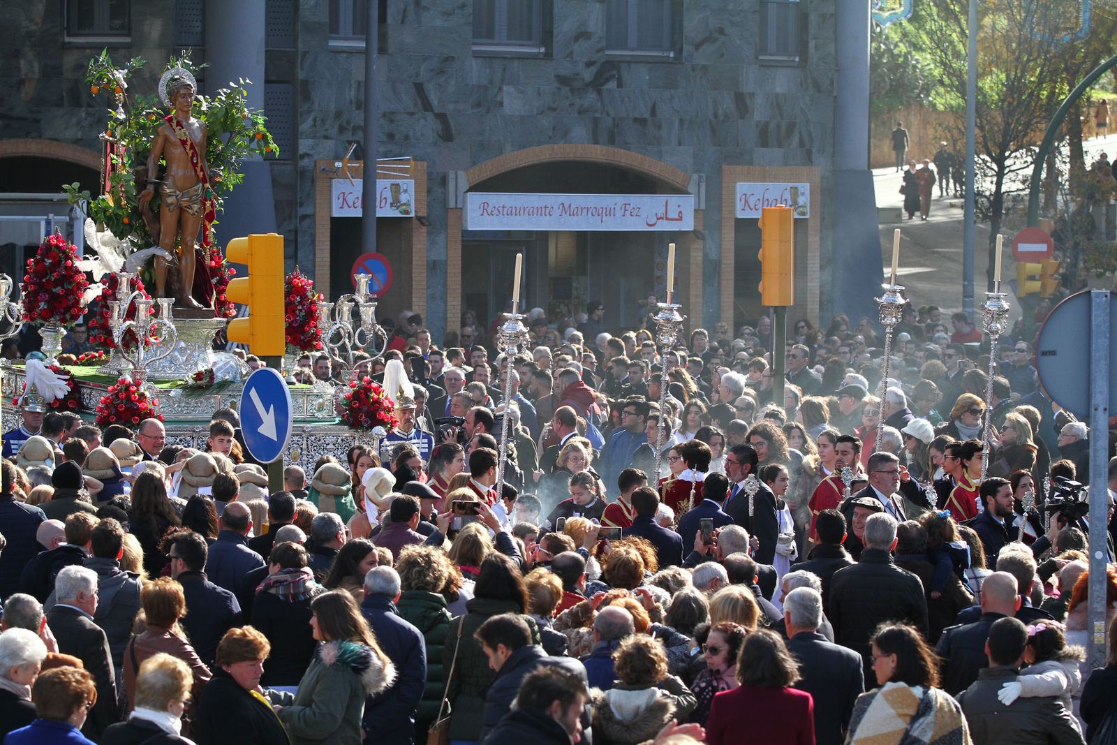 La procesión de San Sebastian en Imágenes.
