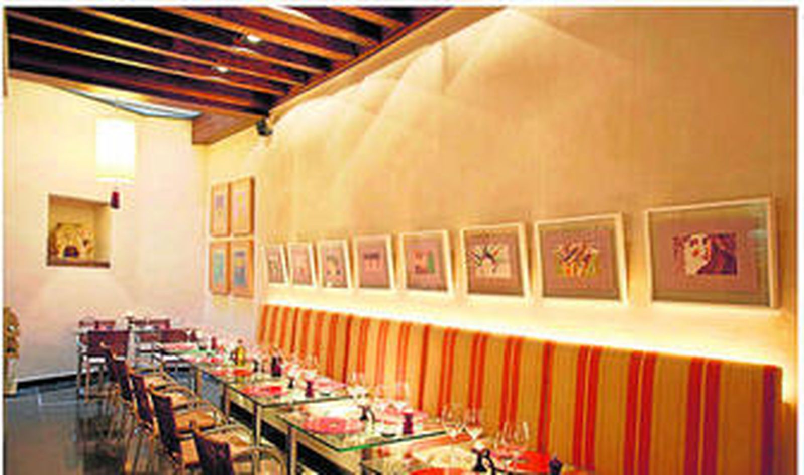 Zucchini se ubica en una casa palacio del siglo XVIII.