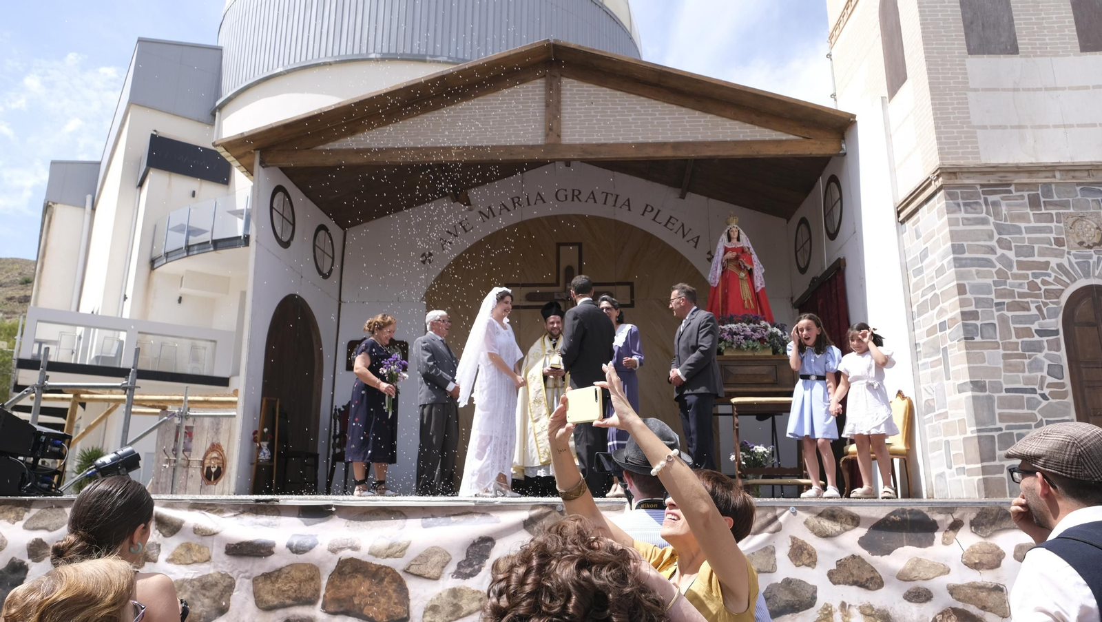 Imágenes de la recreación histórica Canteros y Caciques, en Macael