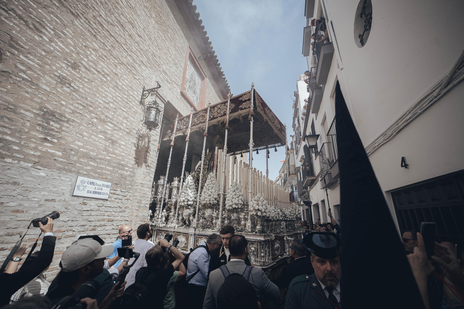 las imágenes de la Hermandad de los Servitas en la Semana Santa de Sevilla 2023