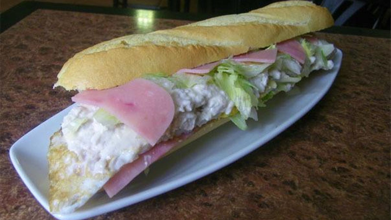 baguette de pollo