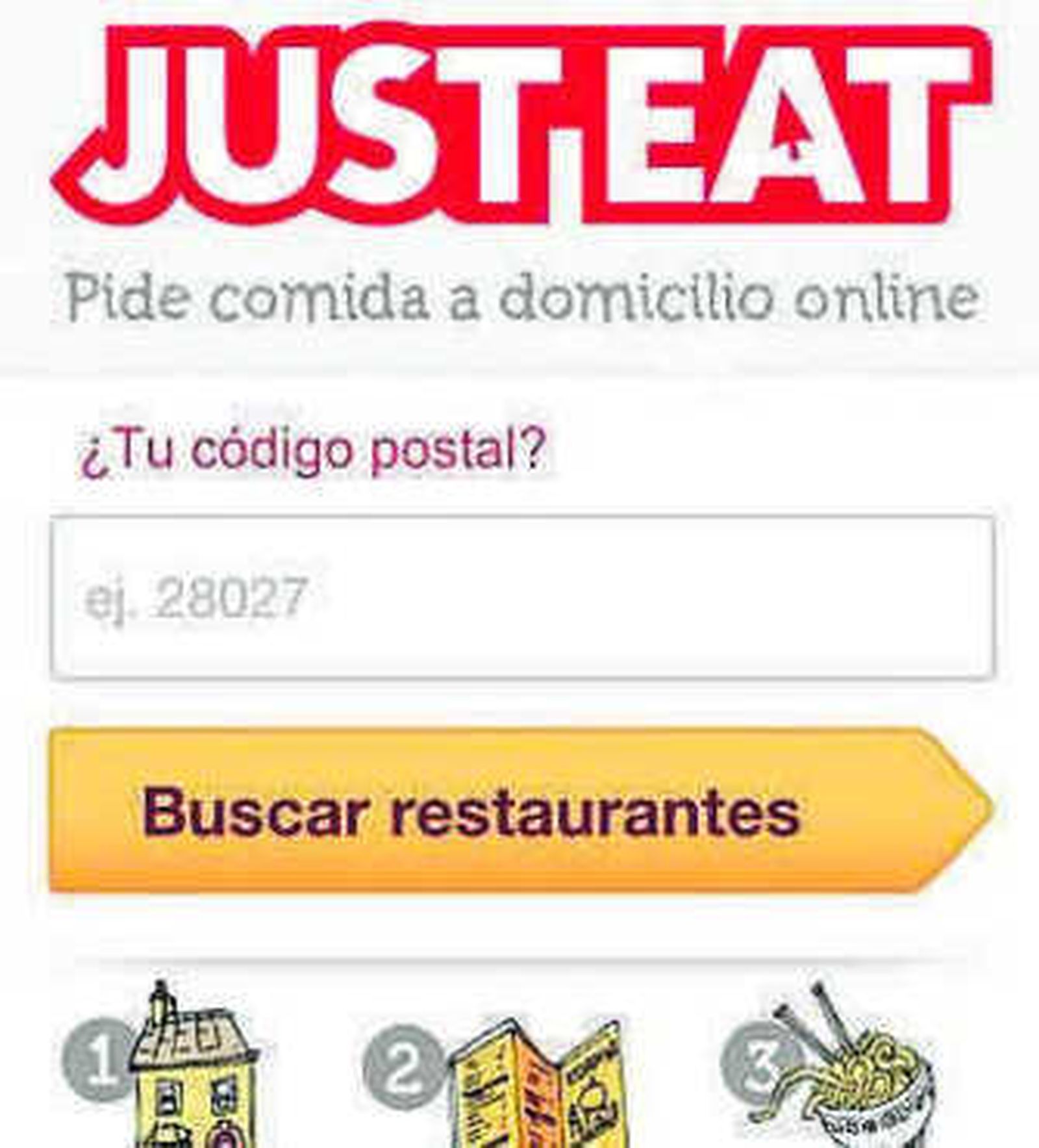 Comida a domicilio con la nueva 'app' de Just Eat