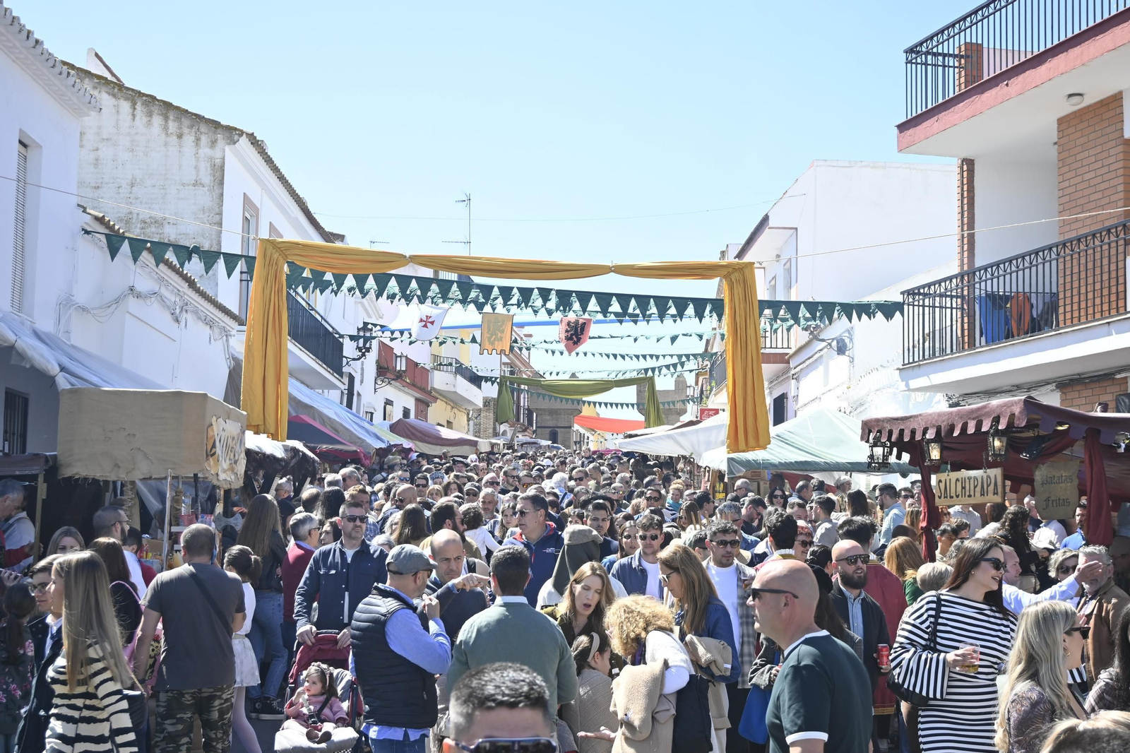 Las mejores imágenes de la Feria Medieval del Descubrimiento en Palos de la Frontera 2025