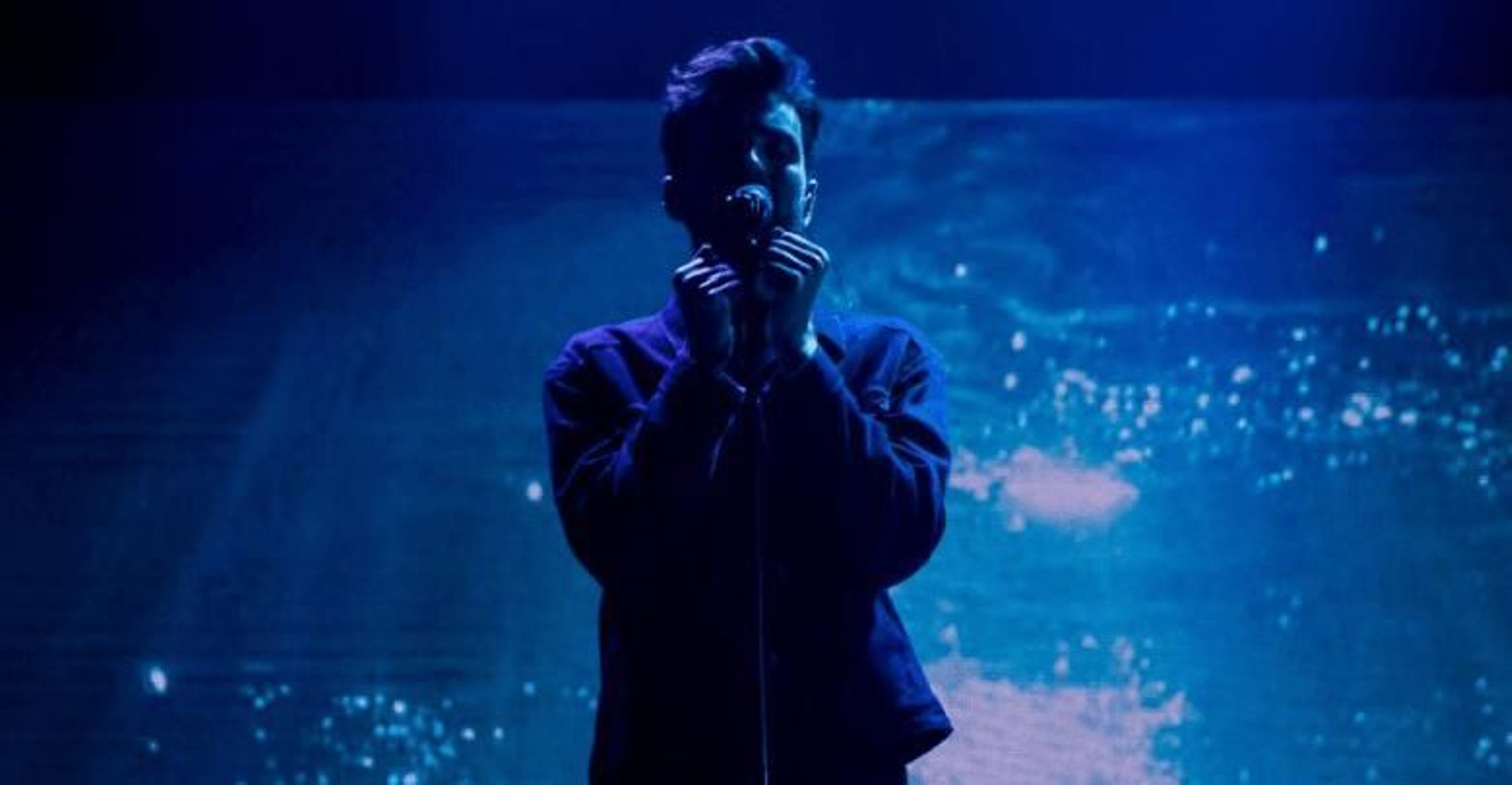 El holandés Duncan Laurence en su actuación de 'Scream'