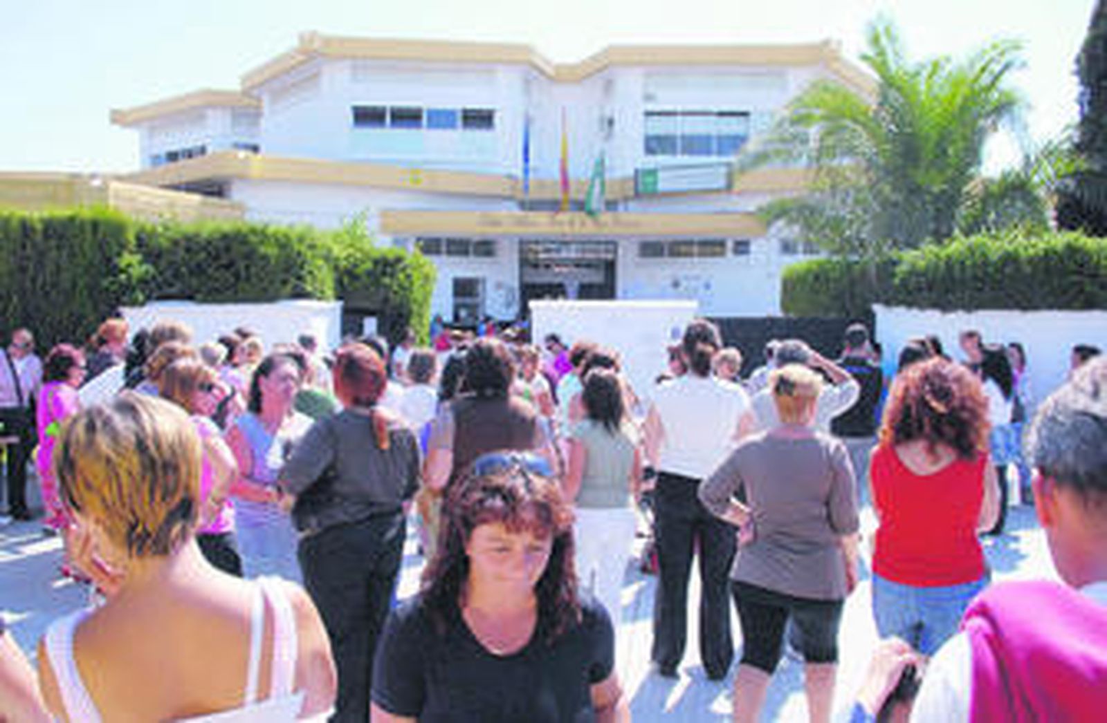 Imagen de archivo del colegio público José de la Vega, de Chiclana.