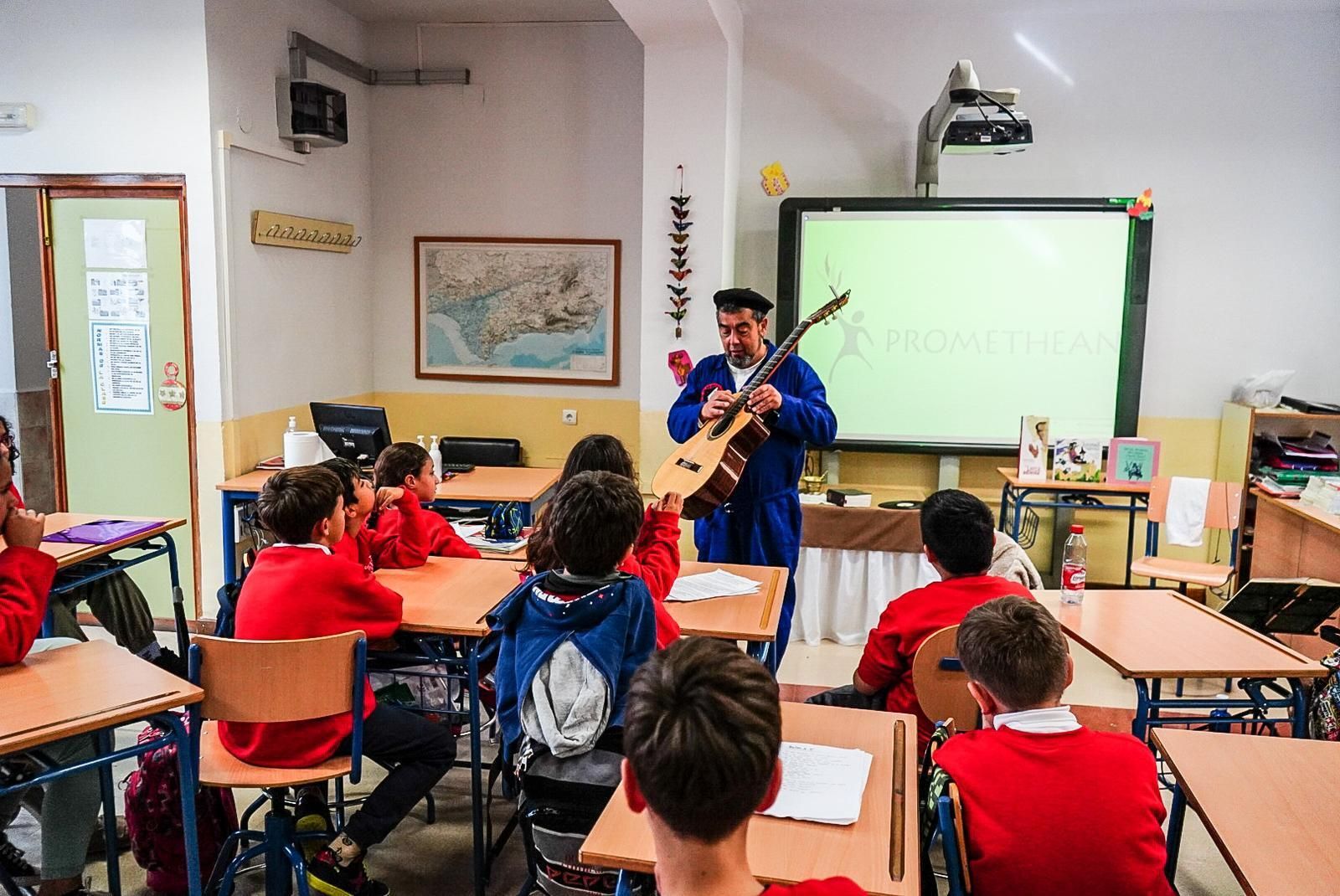 Taller en el CEIP San José.