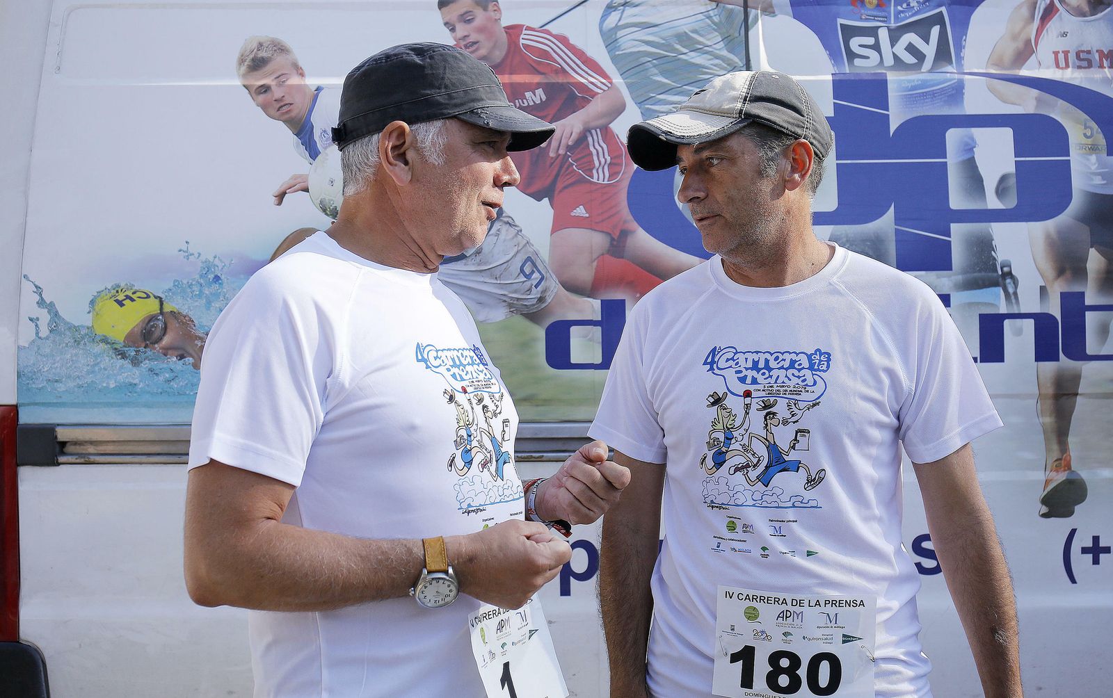 Las mejores fotografías de la Carrera de la Prensa de Málaga de 2019