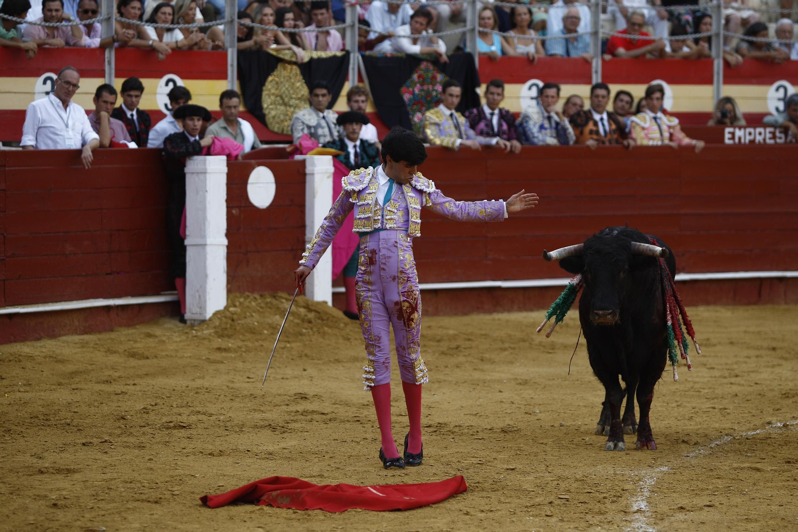 Imágenes de la novillada de la Feria de Almería 2025