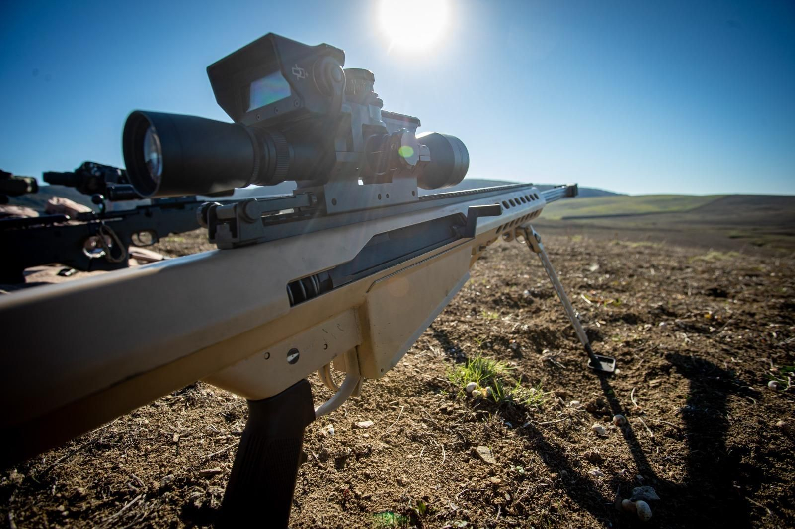 Infantería de Marina: Imágenes del ejercicio de tiradores de precisión de la FUPRO en el Retín