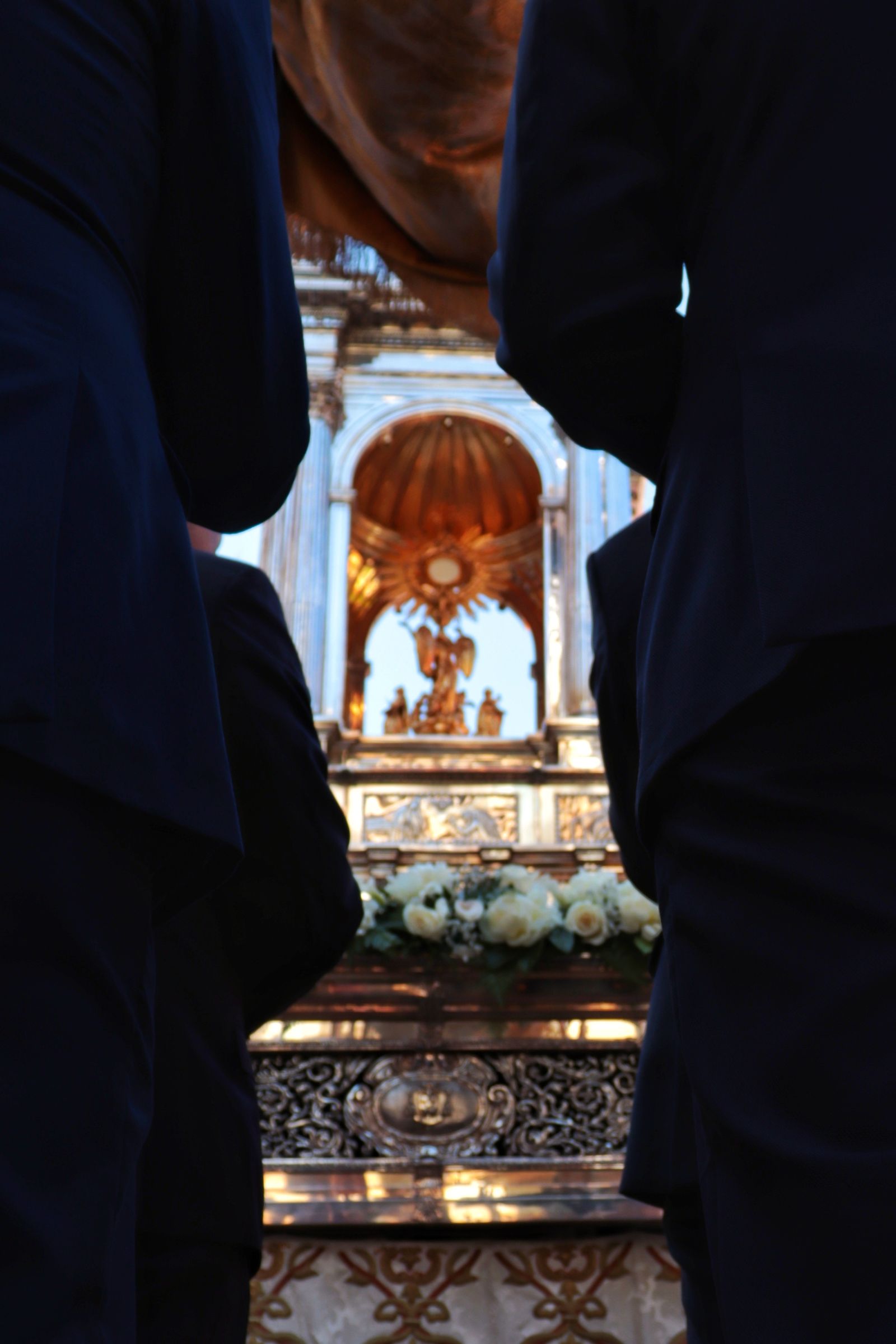 La imágenes de la procesión del Corpus Christi este domingo en Málaga