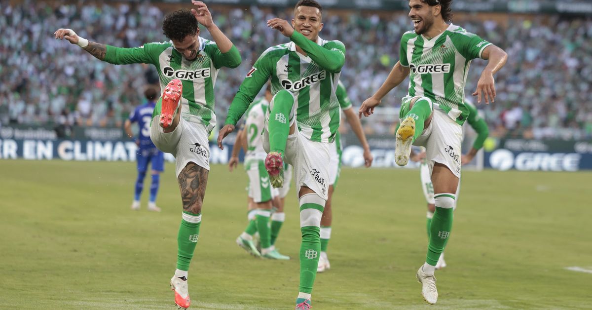 Las fotos del Betis-Getafe