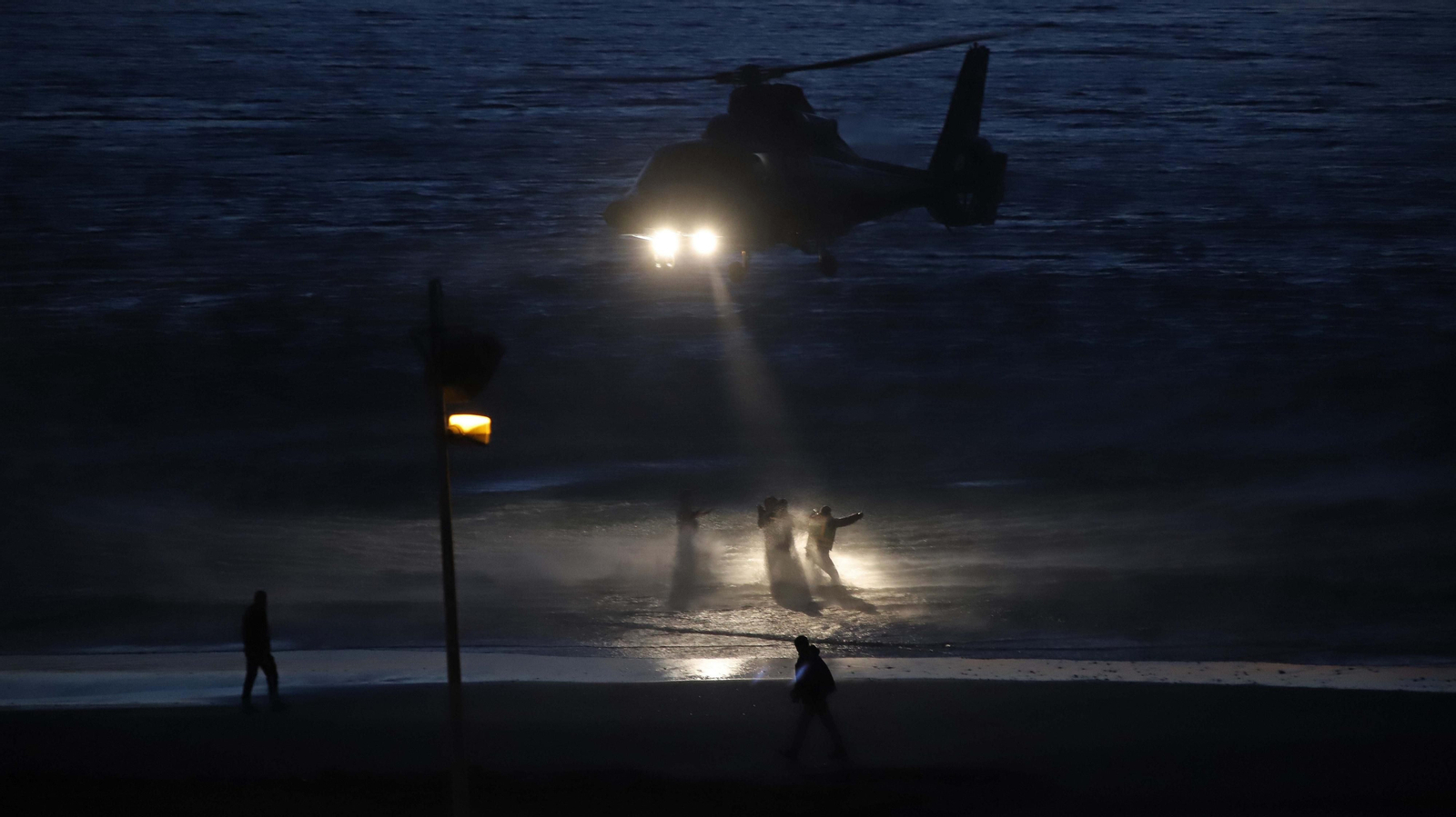 Alijo frustrado en la playa de Getares