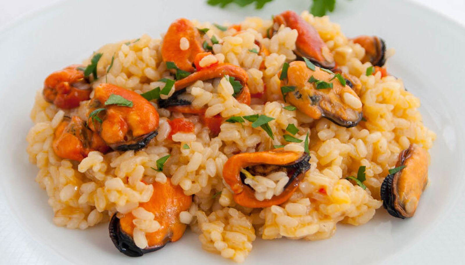 Receta de arroz meloso con mejillones