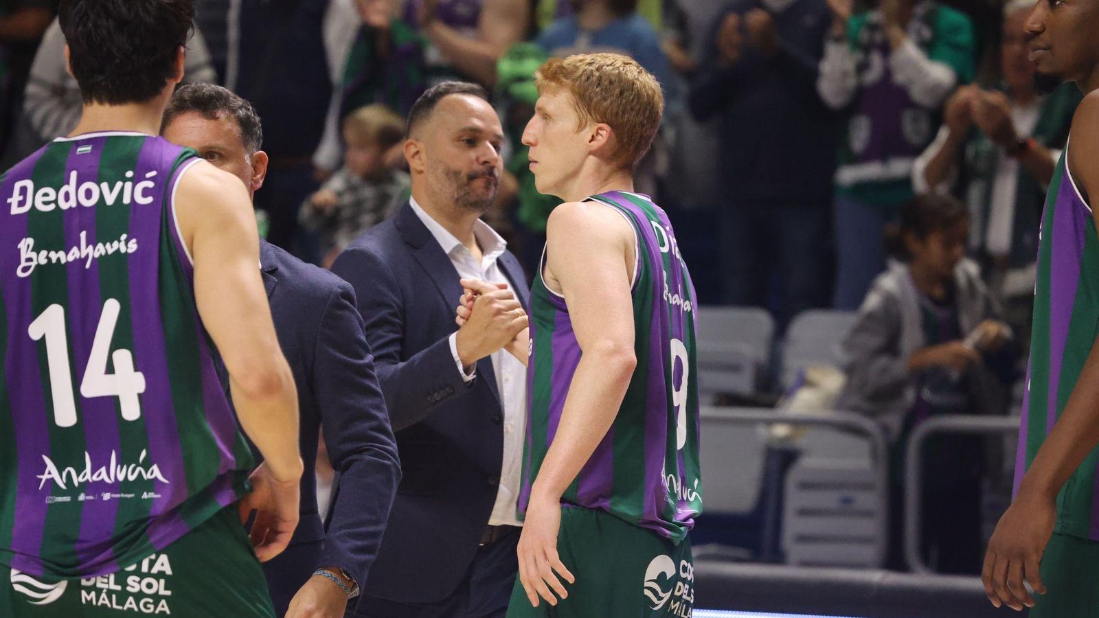 El Unicaja-La Laguna Tenerife, en fotos