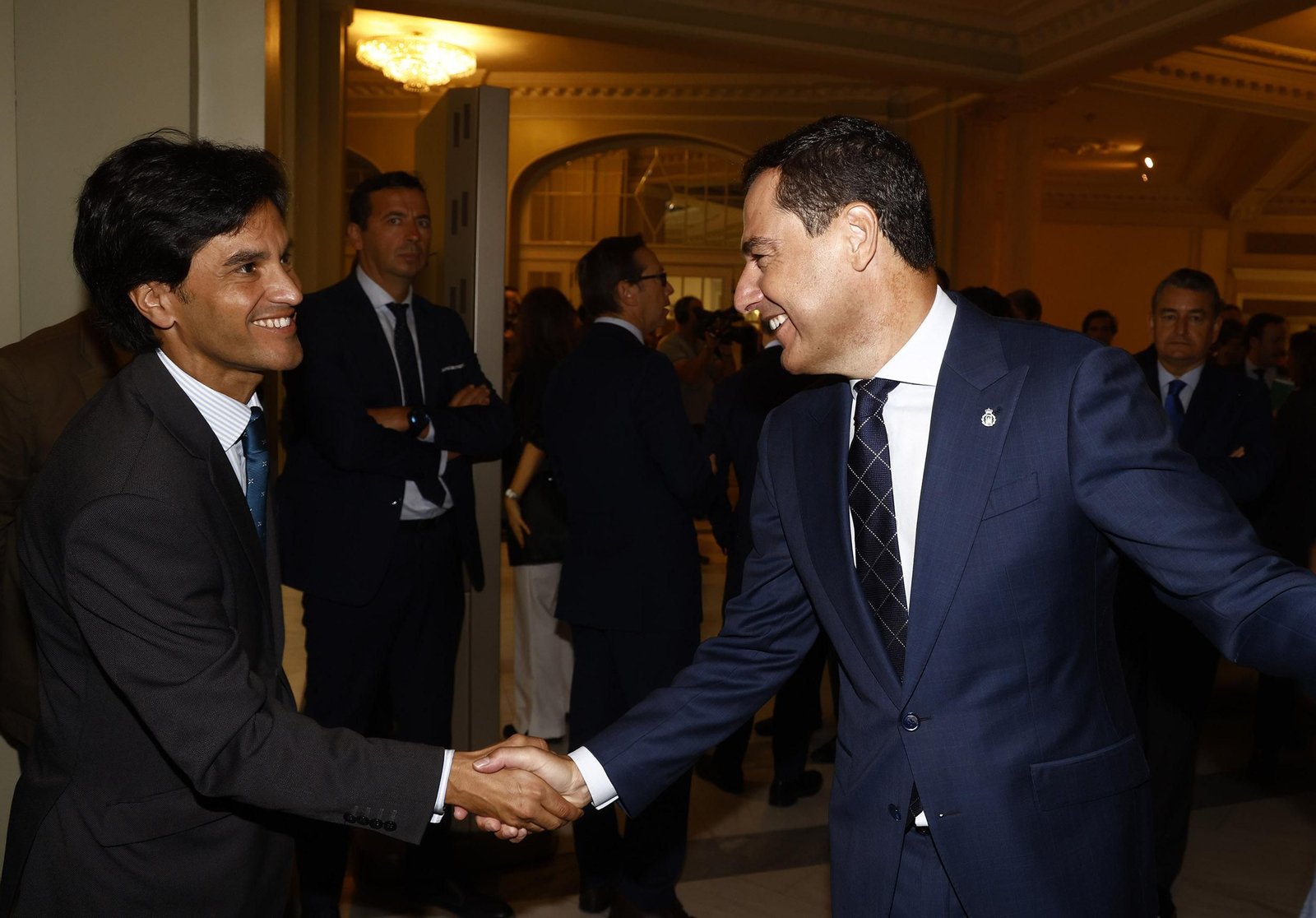 Foro Joly con Juanma Moreno en Madrid, todas las imágenes