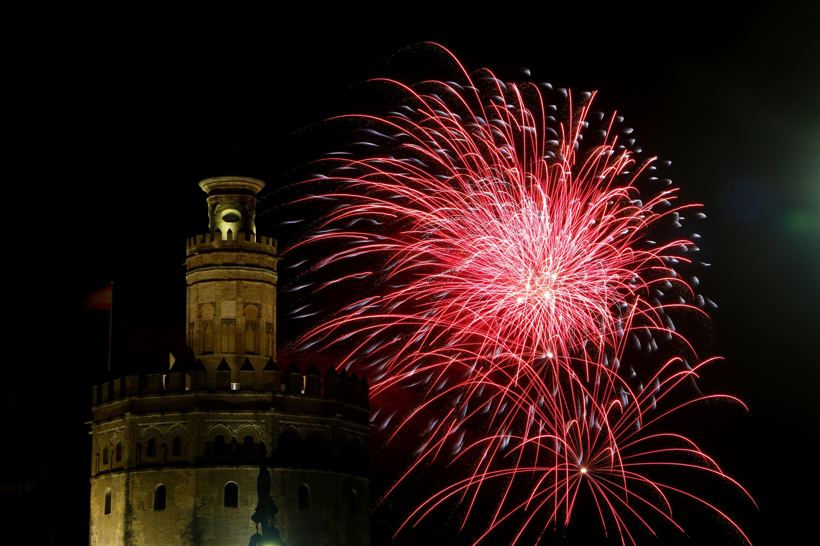 Fuegos artificiales ...fin de fiesta!!