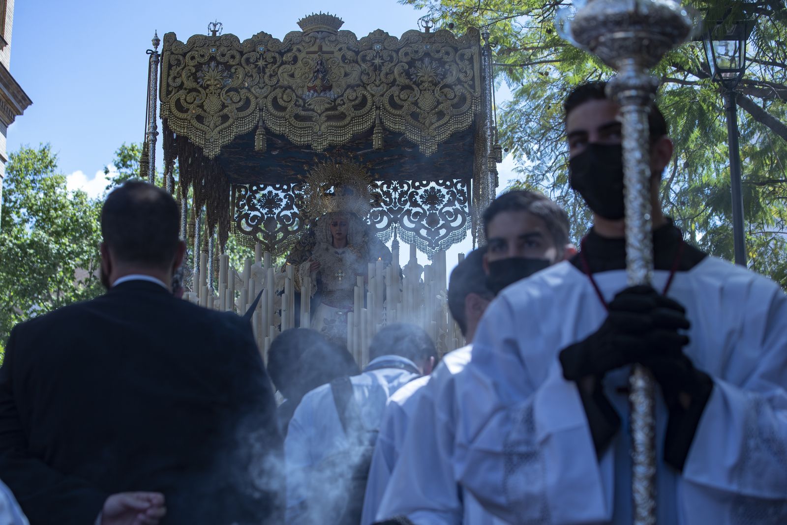 Las imágenes de la hermandad de La Sed