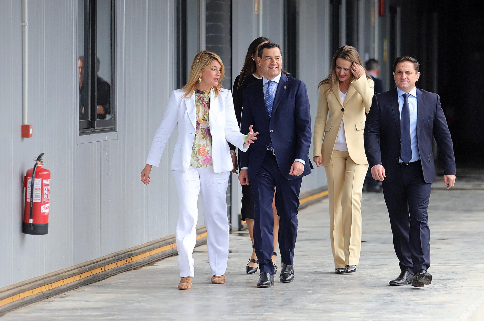 Imágenes del acto de inauguración del inicio de actividad de la Ciudad del Marisco