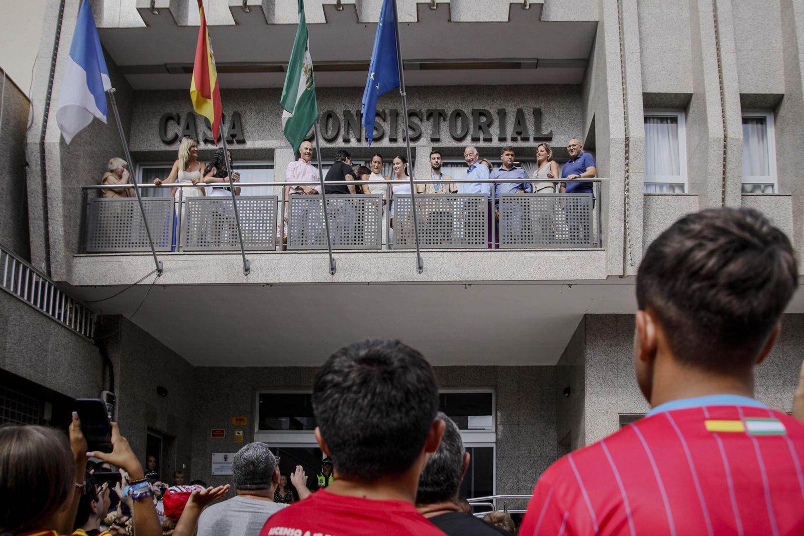 Álex Baena en el Ayto de Roquetas de Mar, en imágenes