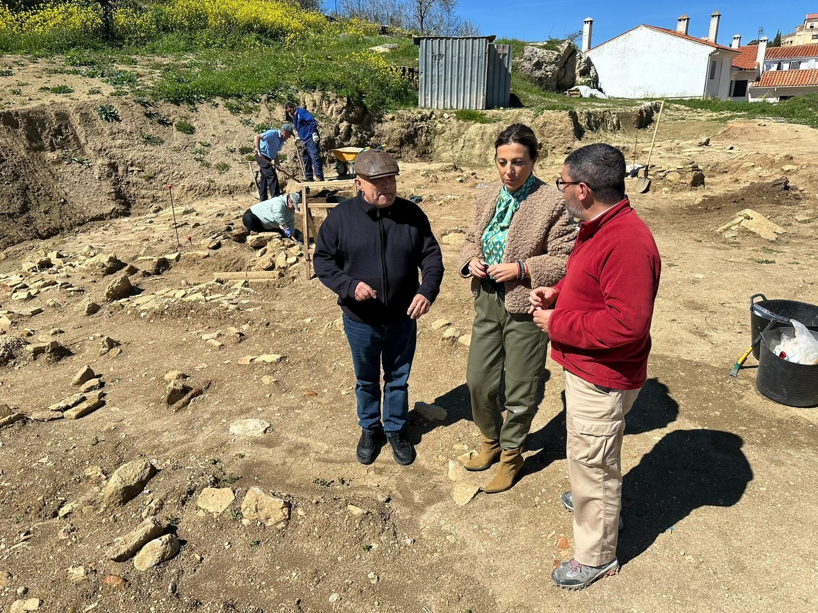 Visita a las catas arqueológicas