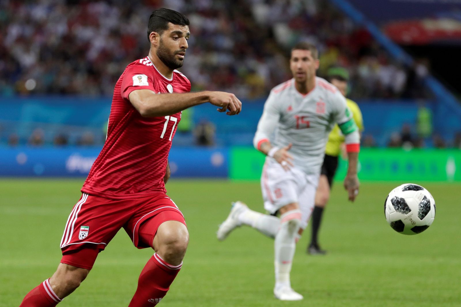 Las imágenes del Irán-España