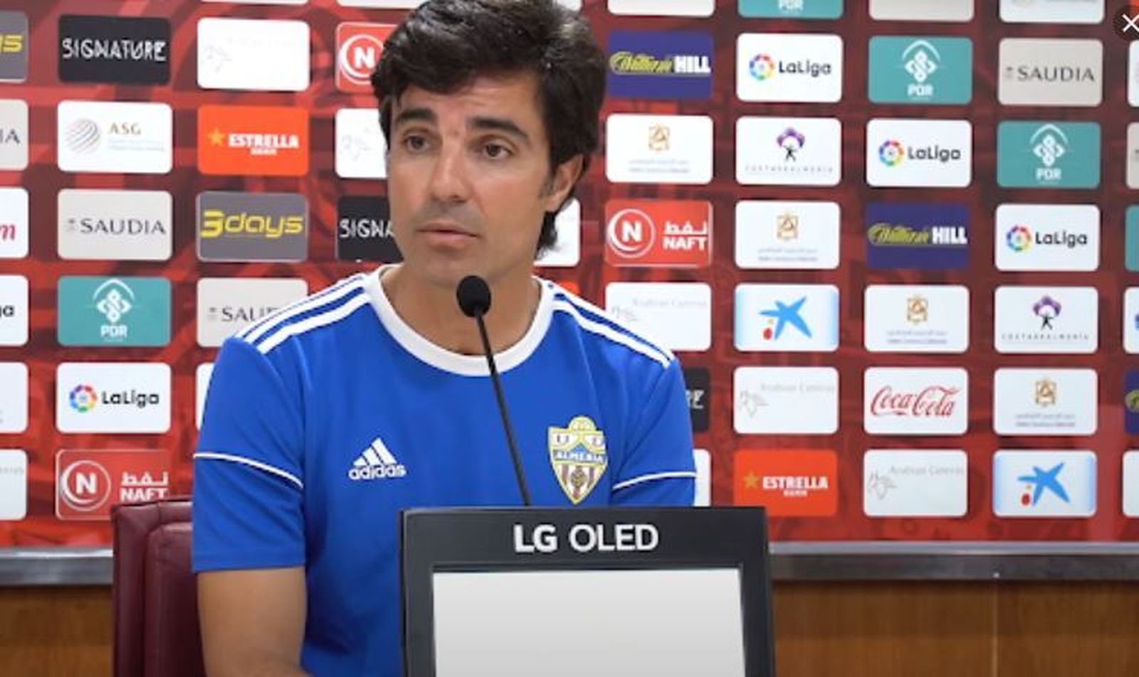 Silva, en rueda de prensa.