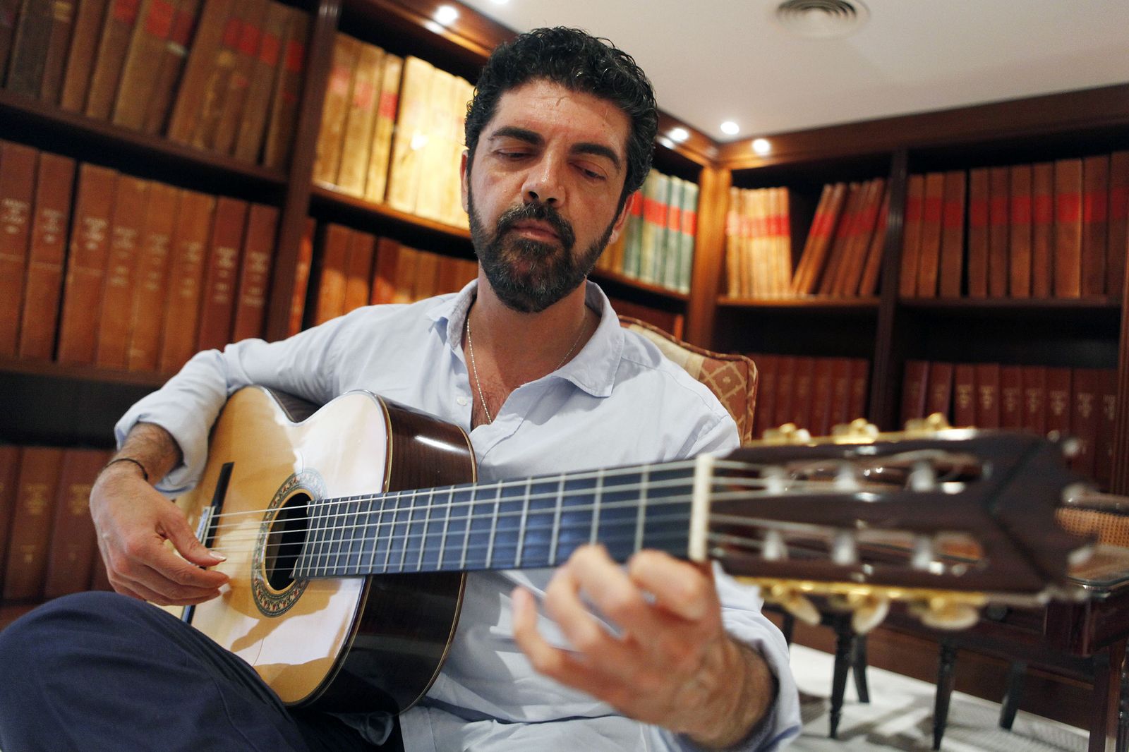 José Carlos Gómez, durante una entrevista para el Grupo Joly.