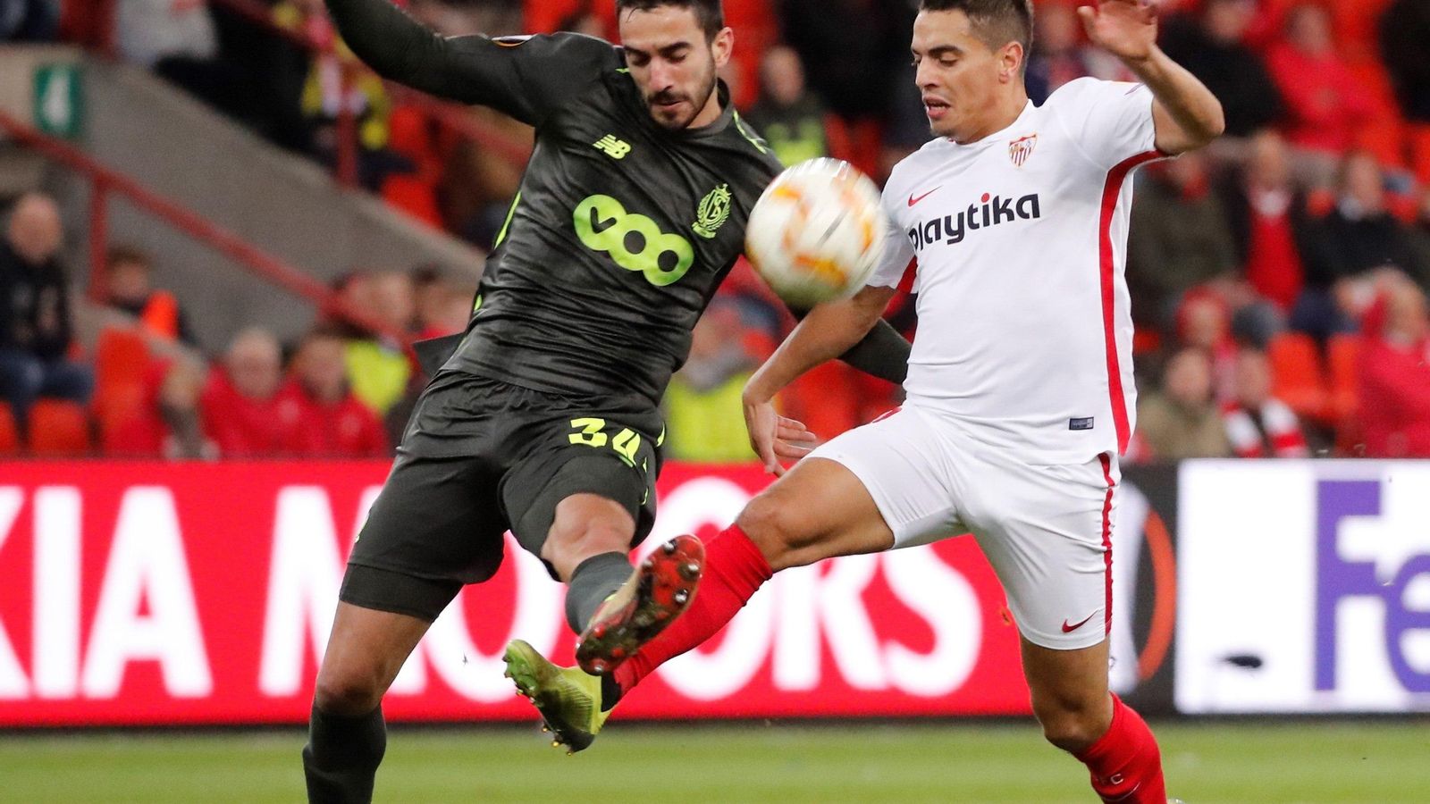 Las imágenes del Standard de Lieja-Sevilla