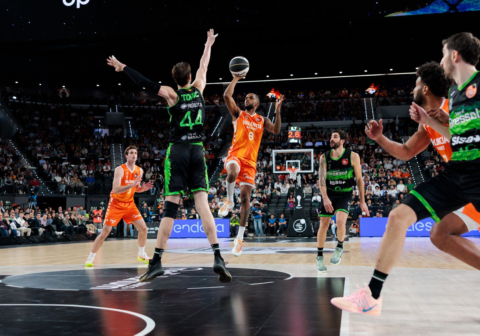 Valencia-Joventut, en fotos