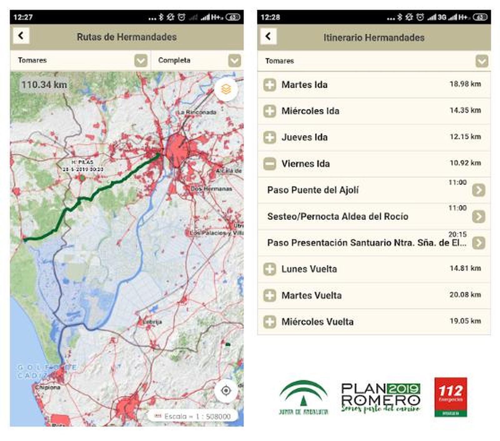 La app Plan Romero ofrece información actualizada de los recorridos