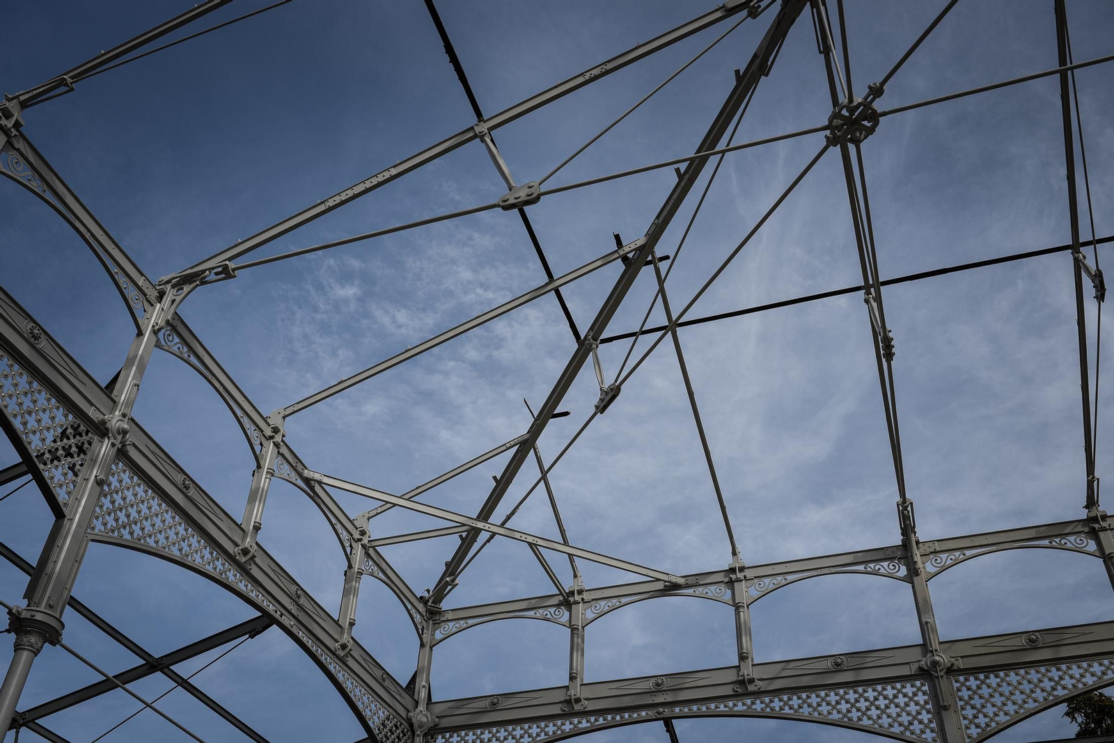 Imágenes de la restauración del edificio de Santa Fe