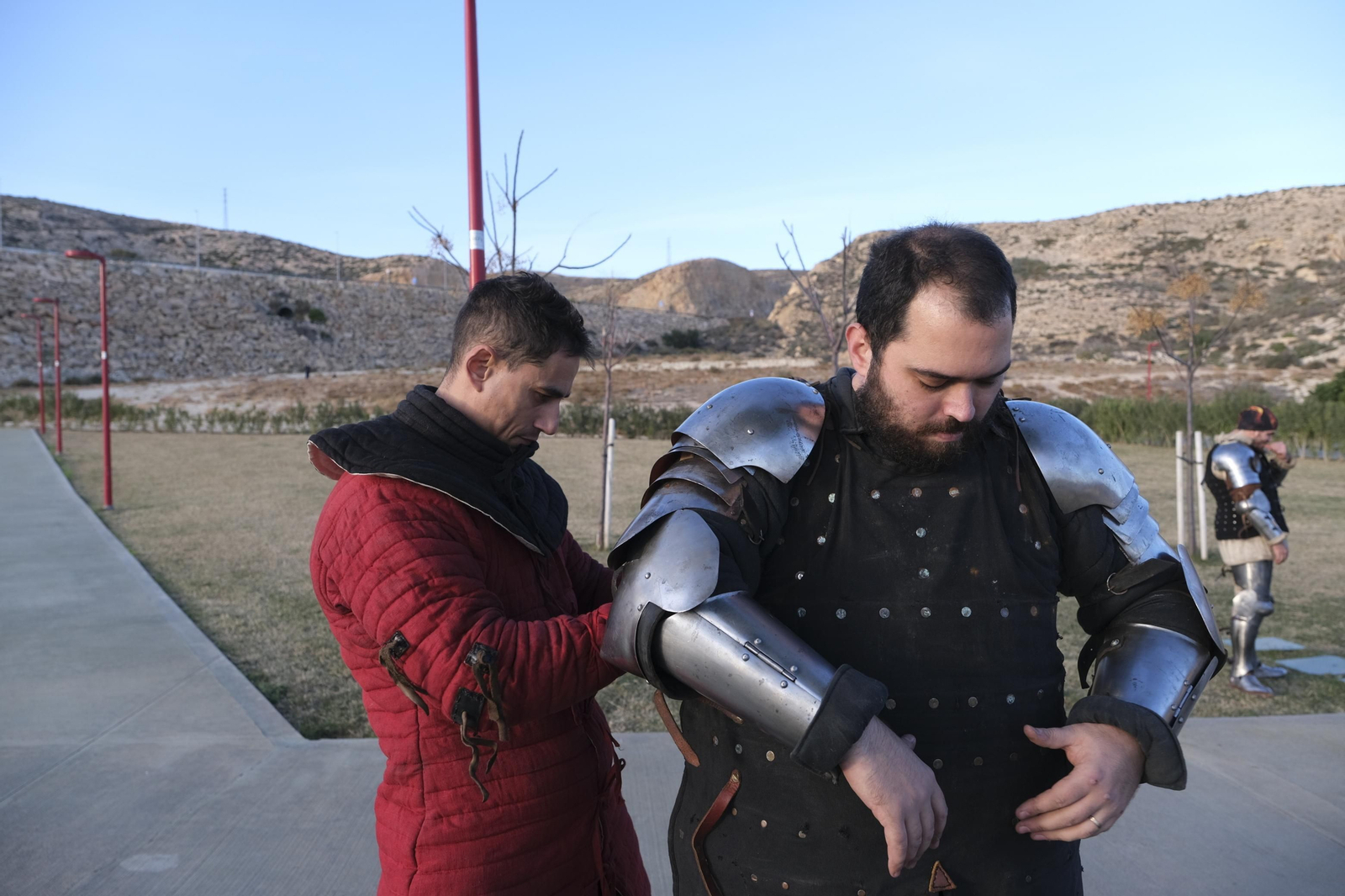 Fotogalería de los combates medievales en Almería