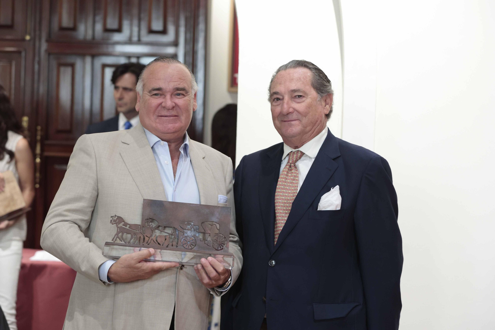 La entrega de Trofeos de la XXVII Exhibición de Enganches de la Feria de Sevilla, todas las fotos