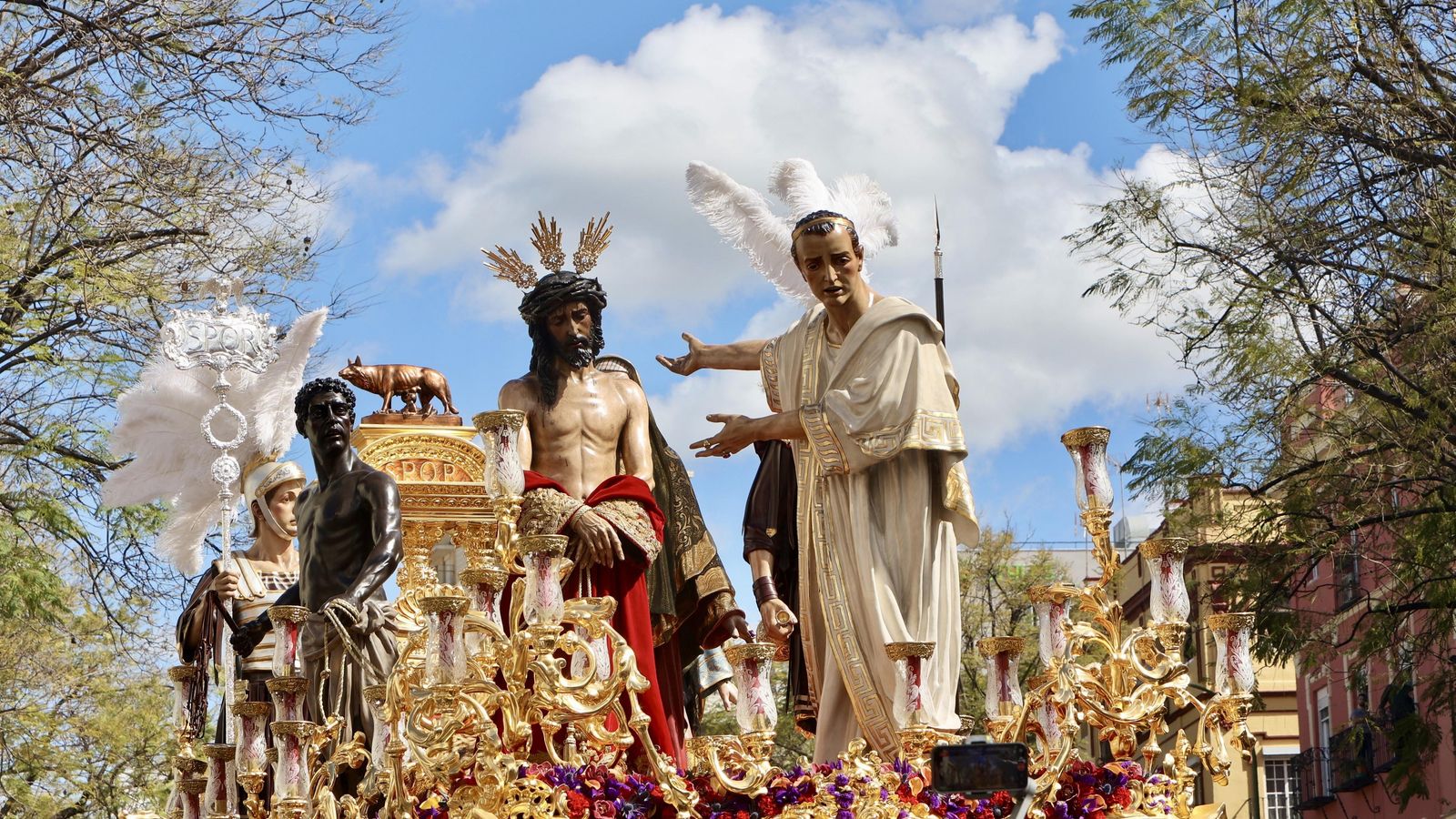 Las imágenes de la Hermandad de San Benito en la Semana Santa de Sevilla 2024